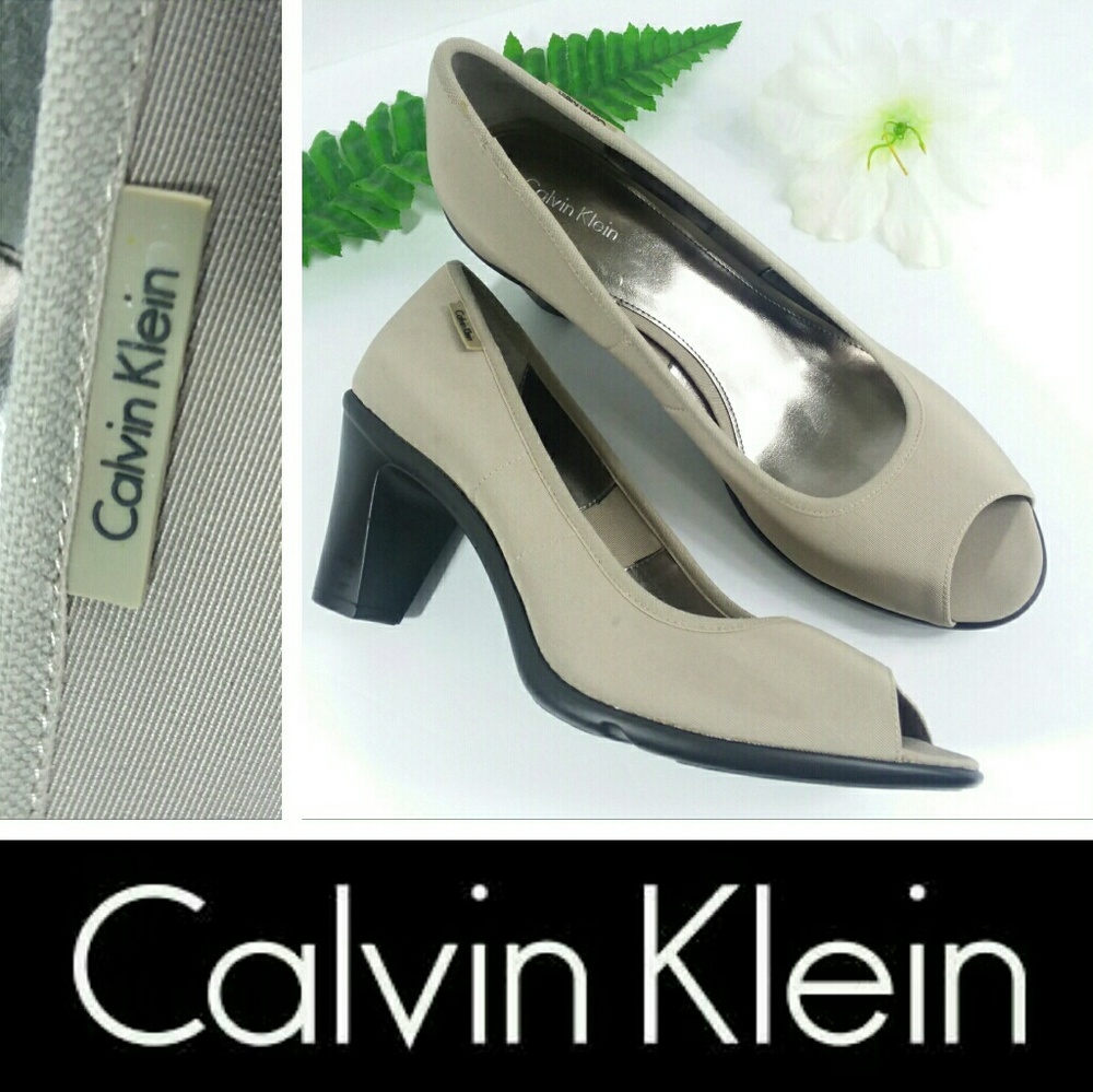 Calvin Klein Elissa Taupe Pump / Heel